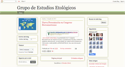 Desktop Screenshot of grupoestudiosetologicos.blogspot.com
