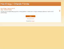 Tablet Screenshot of floridahus.blogspot.com