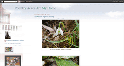 Desktop Screenshot of countryacres.blogspot.com