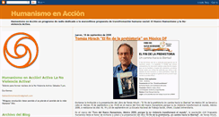 Desktop Screenshot of humanismoenaccion.blogspot.com