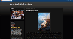 Desktop Screenshot of lavalightgalleries.blogspot.com