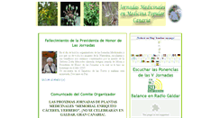 Desktop Screenshot of jornadasmedicinales.blogspot.com