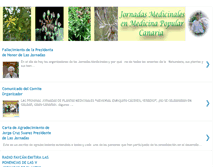 Tablet Screenshot of jornadasmedicinales.blogspot.com