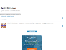 Tablet Screenshot of jmgestion1.blogspot.com