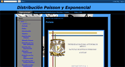 Desktop Screenshot of poissonyexponencial.blogspot.com