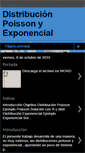 Mobile Screenshot of poissonyexponencial.blogspot.com