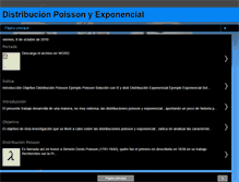 Tablet Screenshot of poissonyexponencial.blogspot.com