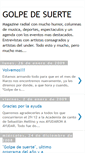 Mobile Screenshot of golpesuerte.blogspot.com