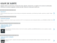 Tablet Screenshot of golpesuerte.blogspot.com