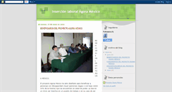 Desktop Screenshot of insercionlaboralmexico.blogspot.com