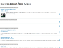 Tablet Screenshot of insercionlaboralmexico.blogspot.com