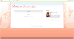 Desktop Screenshot of beaumondebohemian.blogspot.com