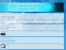 Tablet Screenshot of bwkayaktomalesbay.blogspot.com