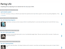 Tablet Screenshot of paringlife.blogspot.com