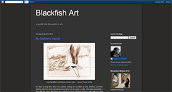 Desktop Screenshot of blackfishart.blogspot.com