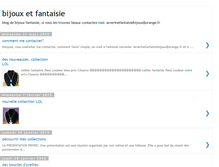 Tablet Screenshot of bijouxetfantaisie.blogspot.com