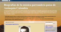 Desktop Screenshot of musicaparranderapaisa.blogspot.com