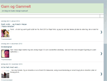 Tablet Screenshot of garnoggammelt.blogspot.com