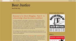 Desktop Screenshot of beerjustice.blogspot.com