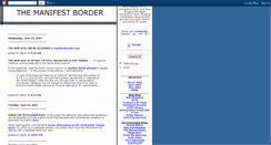 Desktop Screenshot of manifestborder.blogspot.com