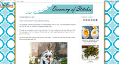 Desktop Screenshot of dreamingofstitches.blogspot.com