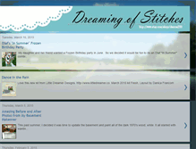 Tablet Screenshot of dreamingofstitches.blogspot.com