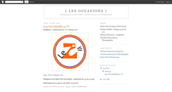 Desktop Screenshot of lesoccasions.blogspot.com