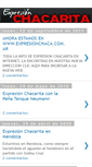 Mobile Screenshot of expresionchacarita.blogspot.com