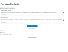 Tablet Screenshot of femdomfantasia.blogspot.com