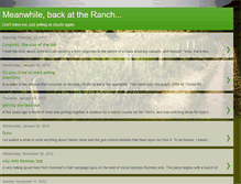 Tablet Screenshot of meanwhilebackattheranch.blogspot.com