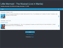 Tablet Screenshot of littlemermaidinmanila.blogspot.com