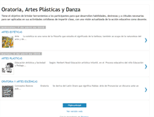 Tablet Screenshot of oratoriayartesplasticas05.blogspot.com
