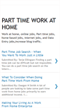 Mobile Screenshot of parttime-work.blogspot.com