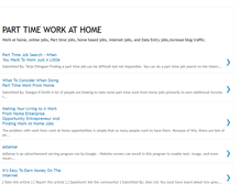 Tablet Screenshot of parttime-work.blogspot.com