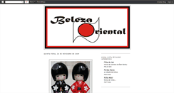 Desktop Screenshot of belezasdojapao.blogspot.com