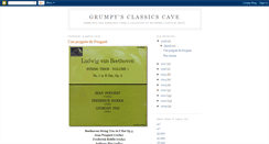 Desktop Screenshot of grumpyclassics.blogspot.com