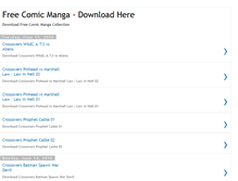 Tablet Screenshot of comicblogmanga.blogspot.com