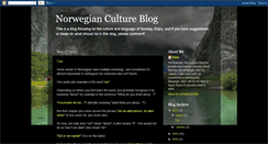 Desktop Screenshot of norwegiancultureblog.blogspot.com