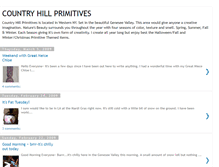 Tablet Screenshot of countryhillprimitives.blogspot.com