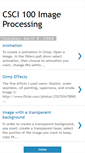 Mobile Screenshot of csci100imageprocessing.blogspot.com