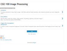 Tablet Screenshot of csci100imageprocessing.blogspot.com
