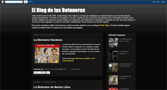 Desktop Screenshot of elblogdelasbotoneras.blogspot.com