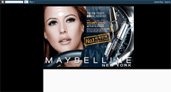 Desktop Screenshot of maybellinenewyork.blogspot.com