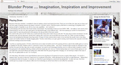 Desktop Screenshot of blunderprone.blogspot.com