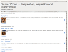 Tablet Screenshot of blunderprone.blogspot.com