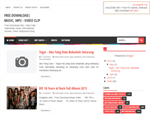 Tablet Screenshot of infomp3baru.blogspot.com