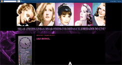 Desktop Screenshot of divasclassicascoloridas.blogspot.com