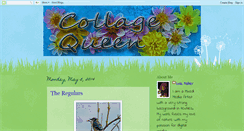 Desktop Screenshot of collagequeen.blogspot.com