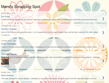 Tablet Screenshot of marcisscrappingspot.blogspot.com