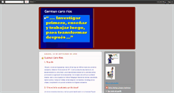 Desktop Screenshot of germancarorios.blogspot.com